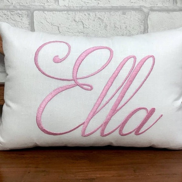 Family Name Pillow Etsy