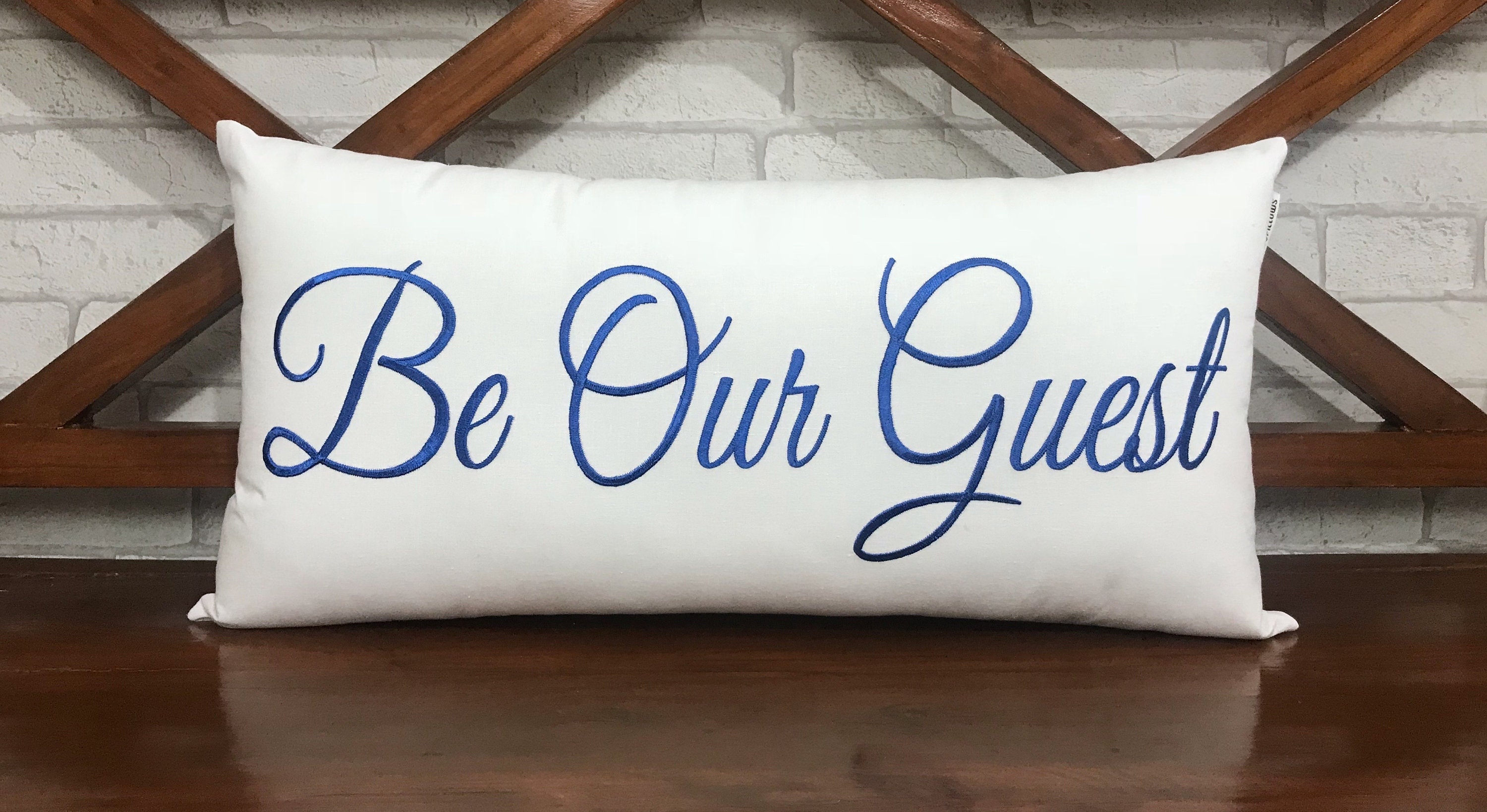 30% Vente Soyez Notre Invité Oreiller Coussin Chambre d'hôtes Bienvenue Cérémonie de Mariage Décor D