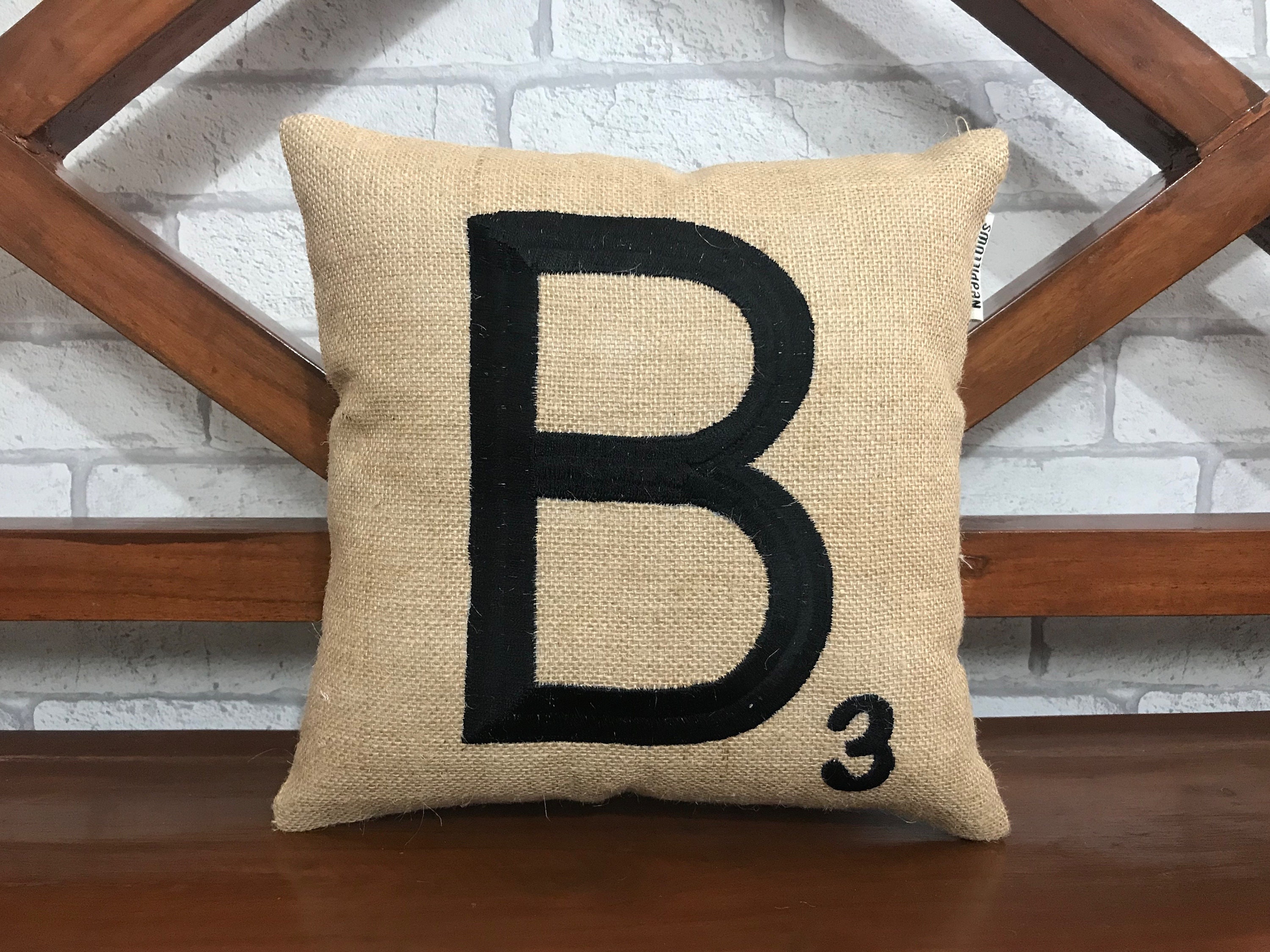 30 OFF Scrabble Pillows Scrabble Tile Letter Pillow Etsy