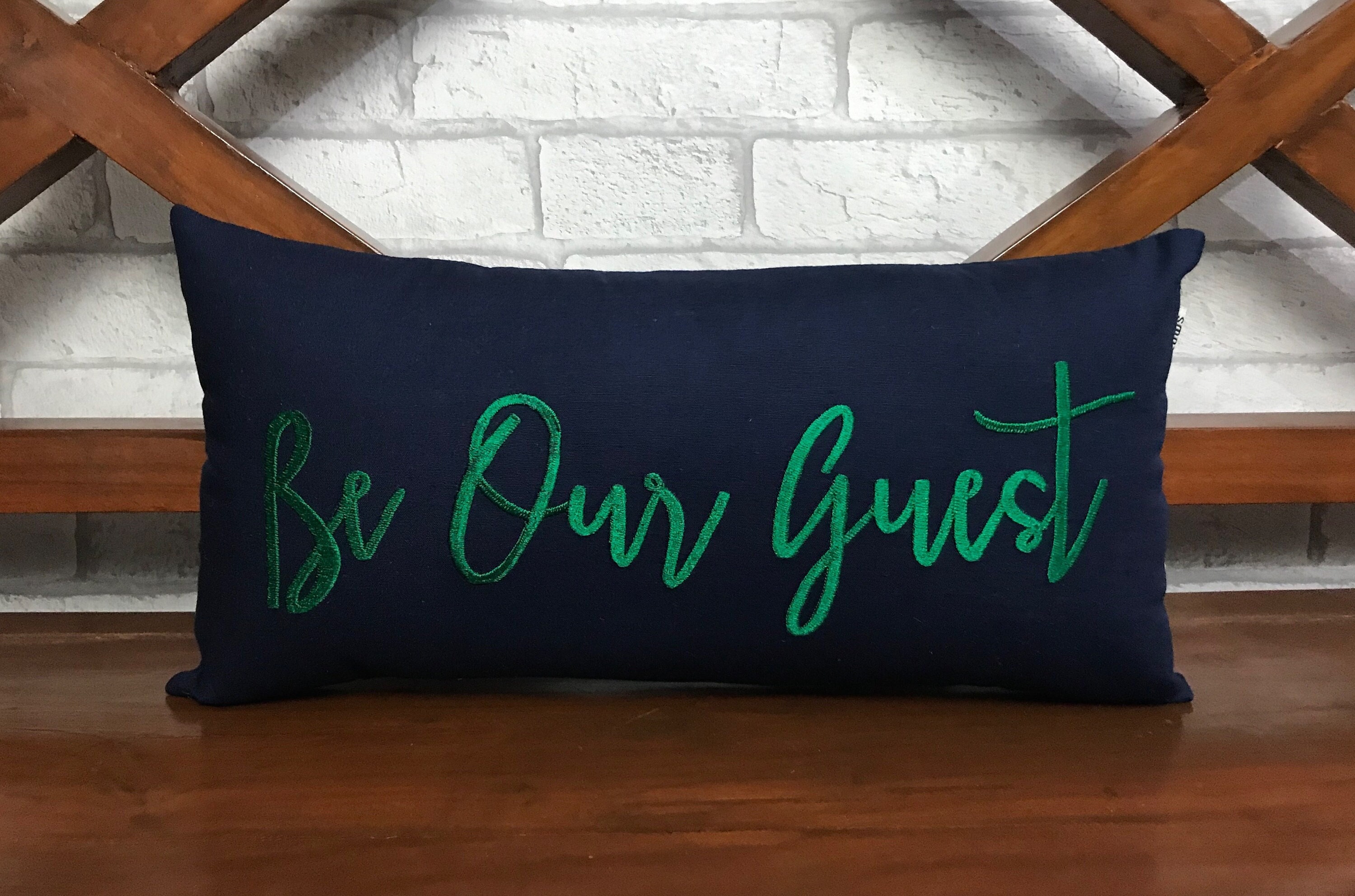 30% Off Be Our Guest Pillow Room Pillow, Welcome Wedding Ceremony Gift, Gifts, Thanksgiving Decor, D