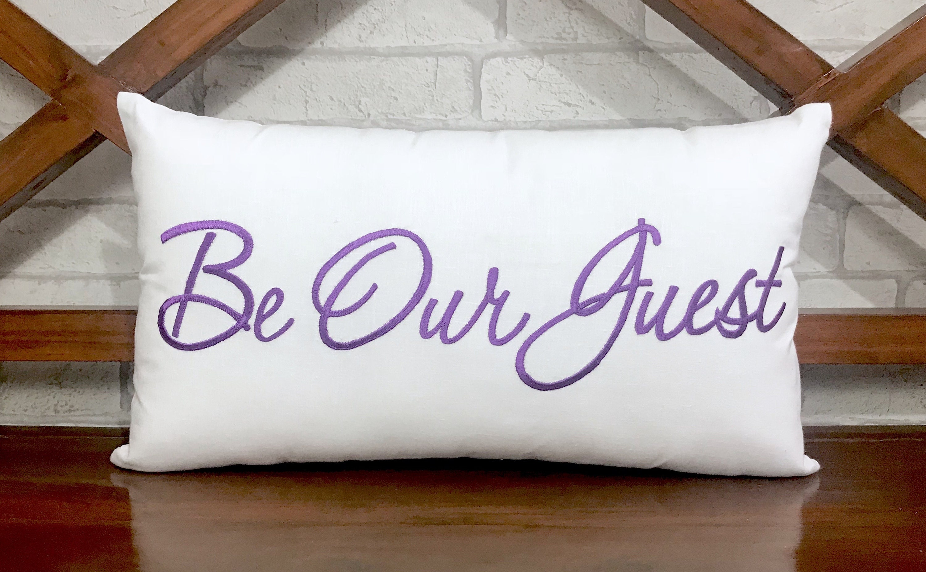 30% Off Be Our Guest Decorations Pillow, Halloween Decor, Thankgiving Décor, Valentine Décor Cushion
