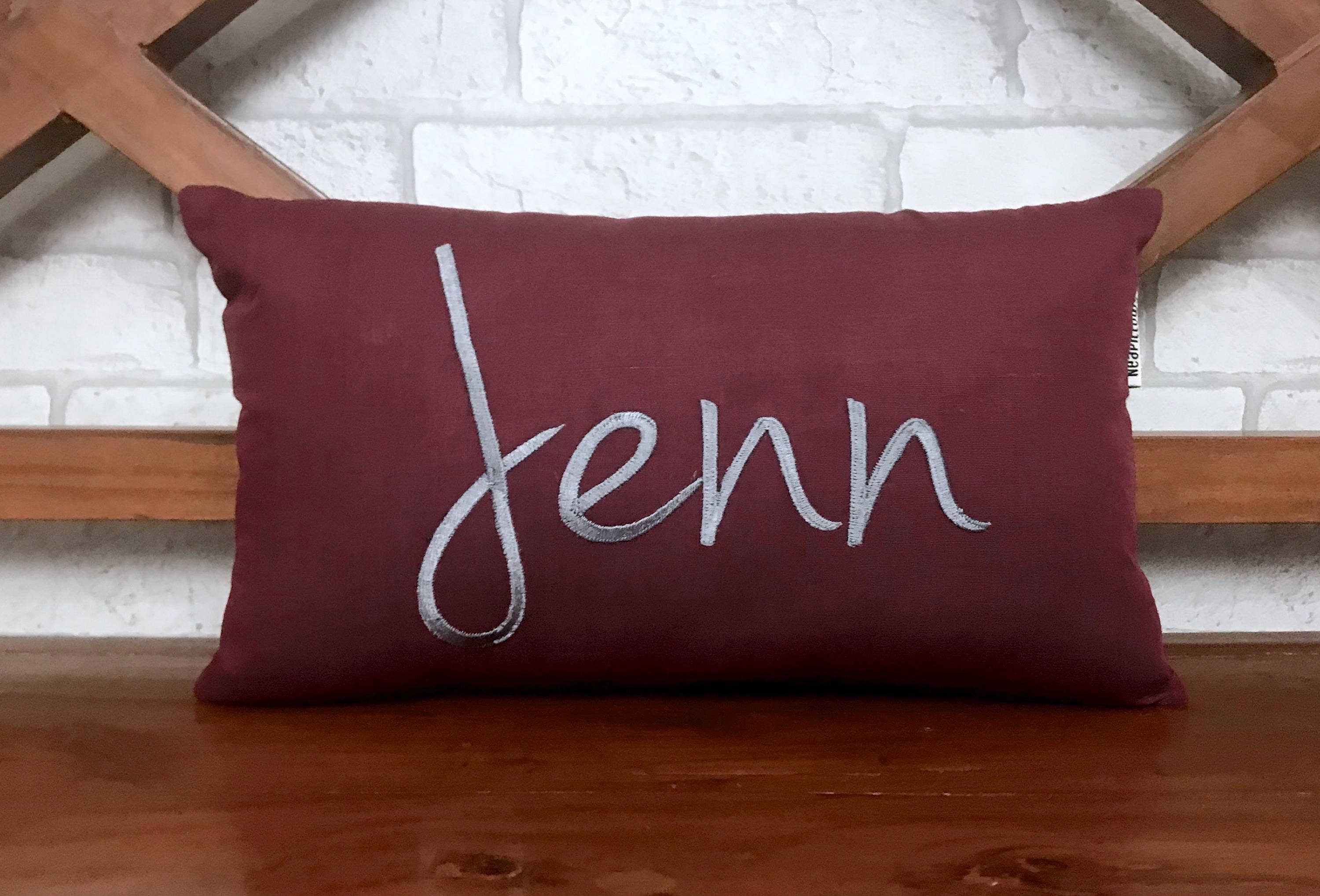 30 SALE Custom Name Pillow Personalized Kids or Last Name Etsy