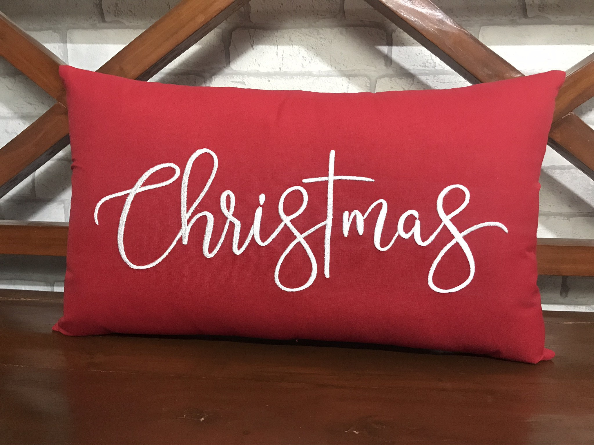 30% de Réduction Joyeux Oreiller Noël, Décorations Décor Rouille, Inspiré Rae Dunn, Décoration Vacan