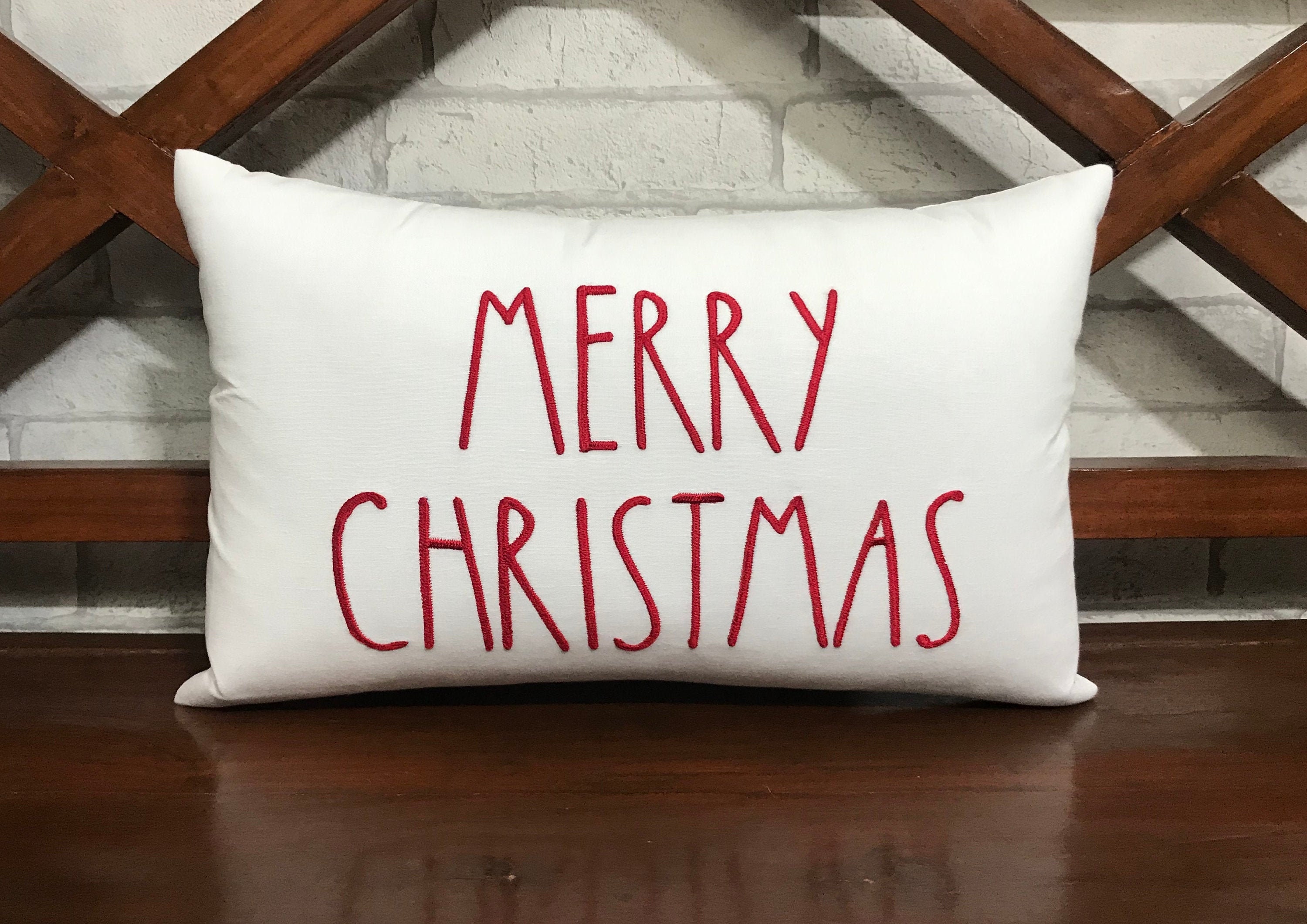 30%off Joyeux Oreiller de Noël, Décorations Décoration d'hiver, Cadeaux Pull Météo, Oreiller Du Père