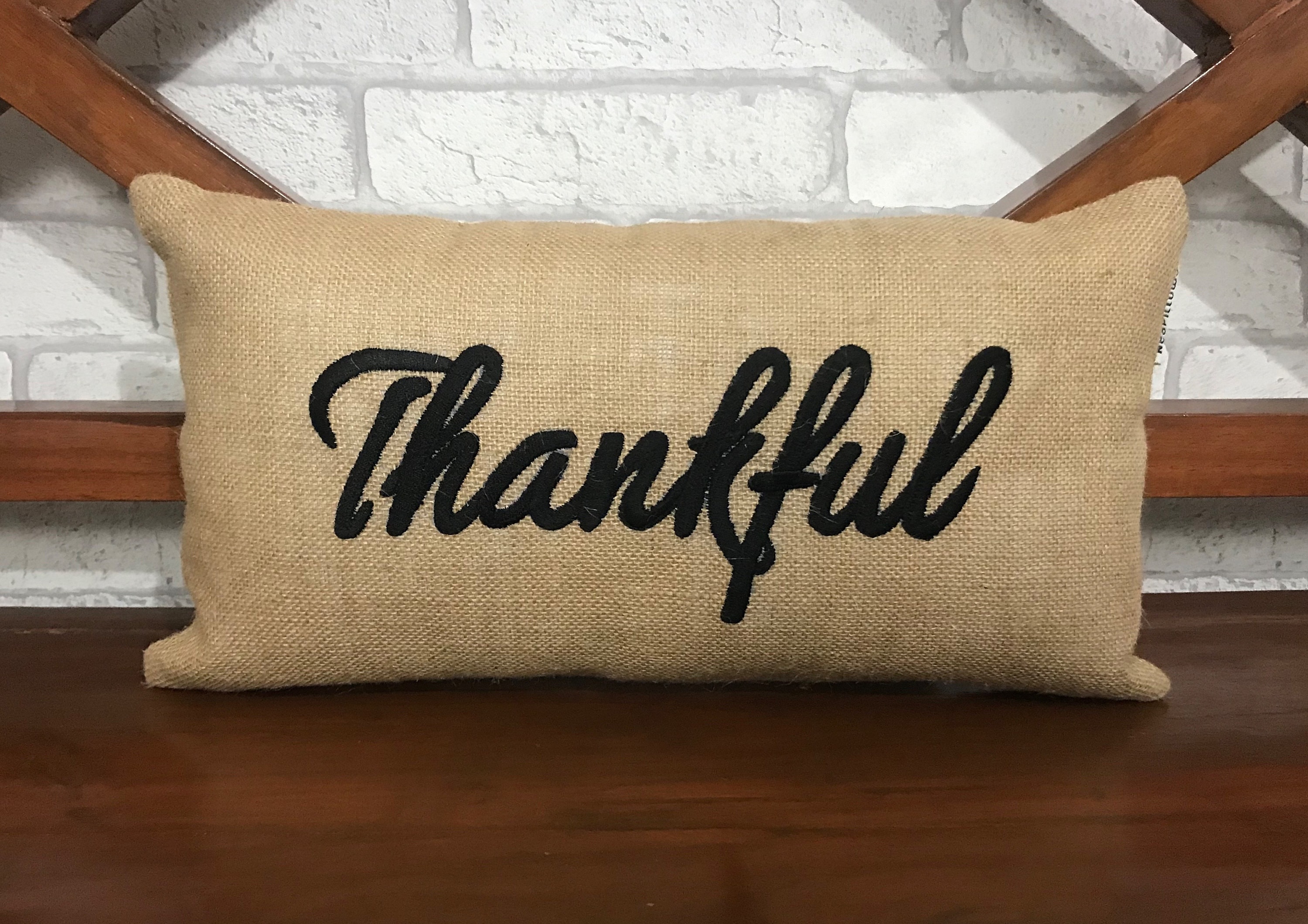 50% de Réduction sur L'oreiller Reconnaissant, Le Décor Thanksgiving, Cadeau Remerciement, d'automne