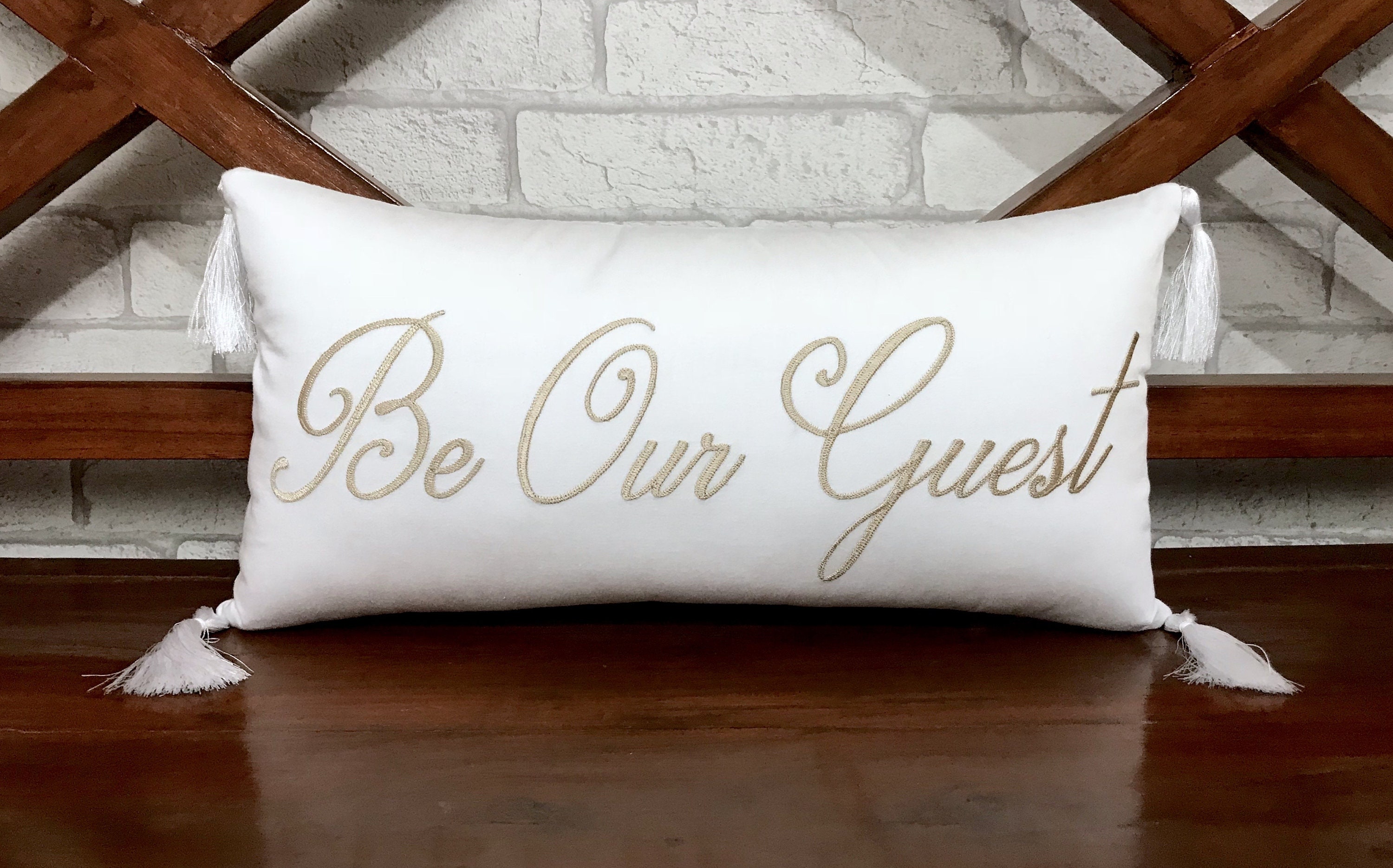 30 Sale Be Our Guest Pillow Guest Room Decor Pillow Etsy