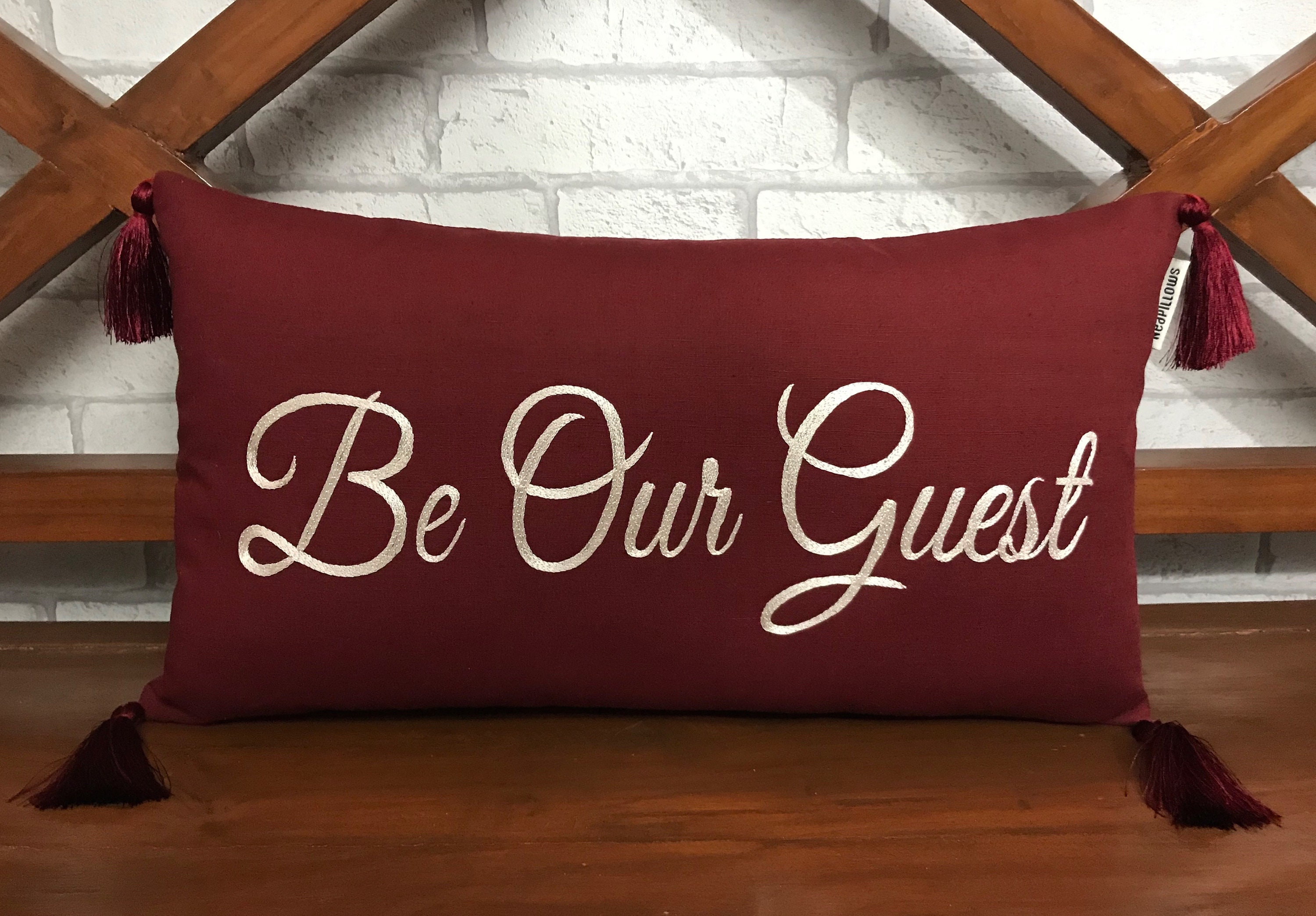 30% de Réduction Soyez Notre Oreiller d'invité Coussin Chambre d'hôtes Oreiller de Bienvenue Cérémon