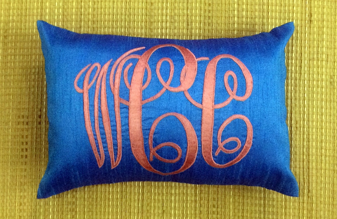 50 OFF Monogram Pillow Decorative Pillow Personalized Mr and Etsy