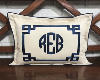 monogram pillow bag