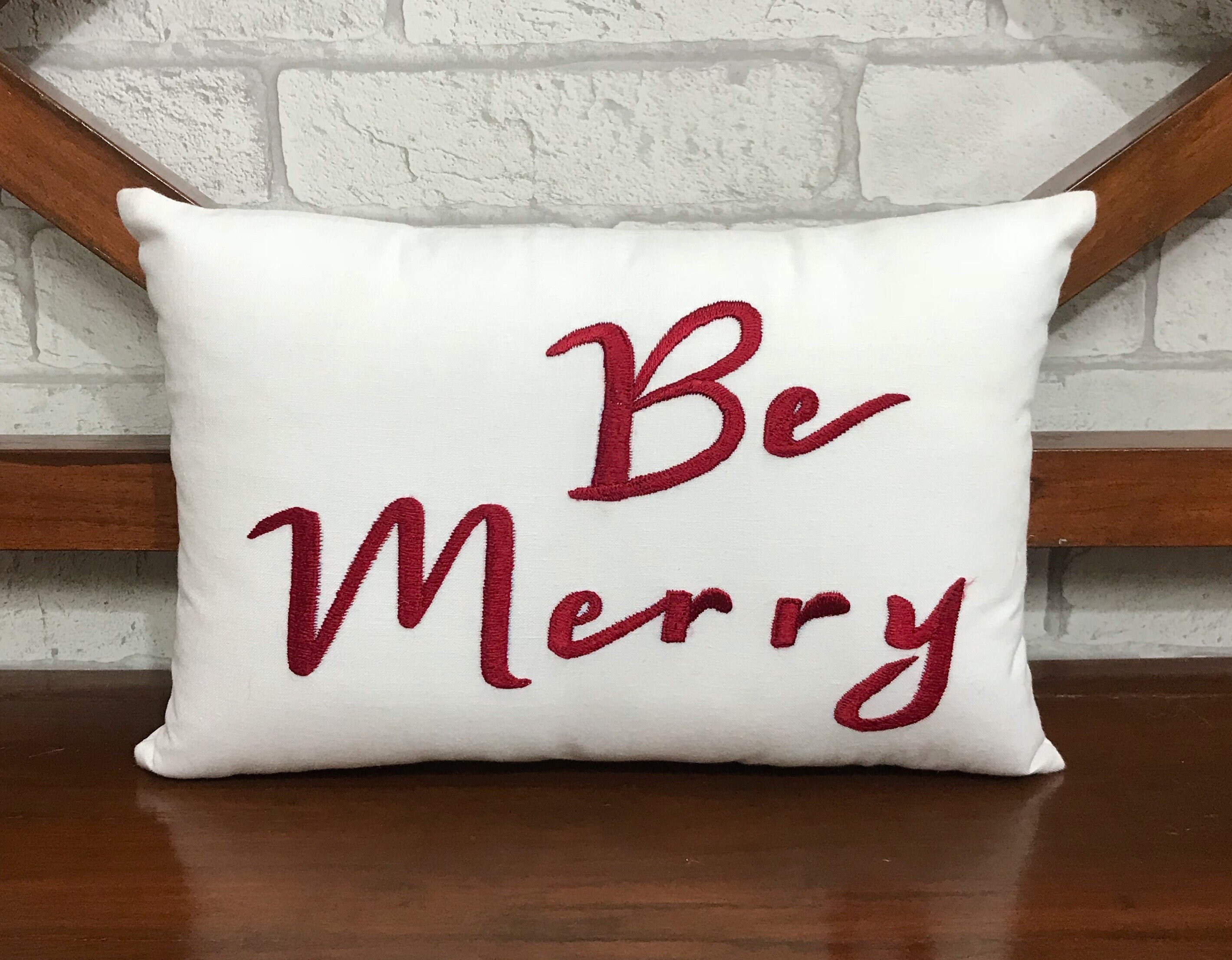 50% de Réduction, Décoration Noël Joyeuse, Noël, d'automne, Cadeaux Broderie Personnalisée, Prêt à E