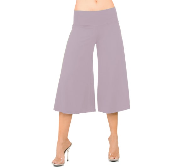Glam Attack Gaucho Capri Casual Comfy 