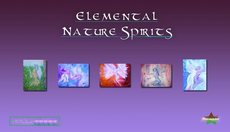 Water Elemental From my original oil painting. Folded Greeting Card 6x4 Blank for your own message