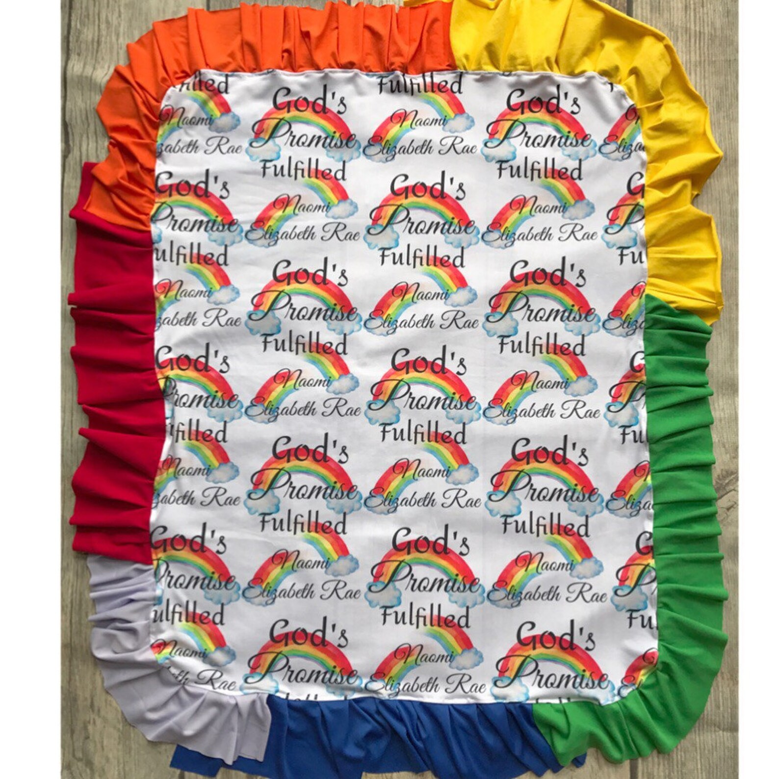 Rainbow Baby Gown Set Baby Girl Gown Going Home Outfit Baby Etsy