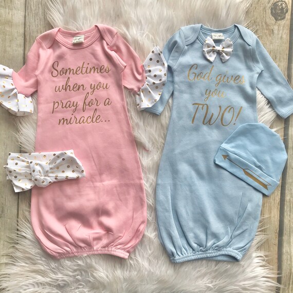 baby boy gown set