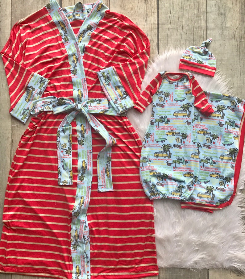 mommy and me boy hospital outfits