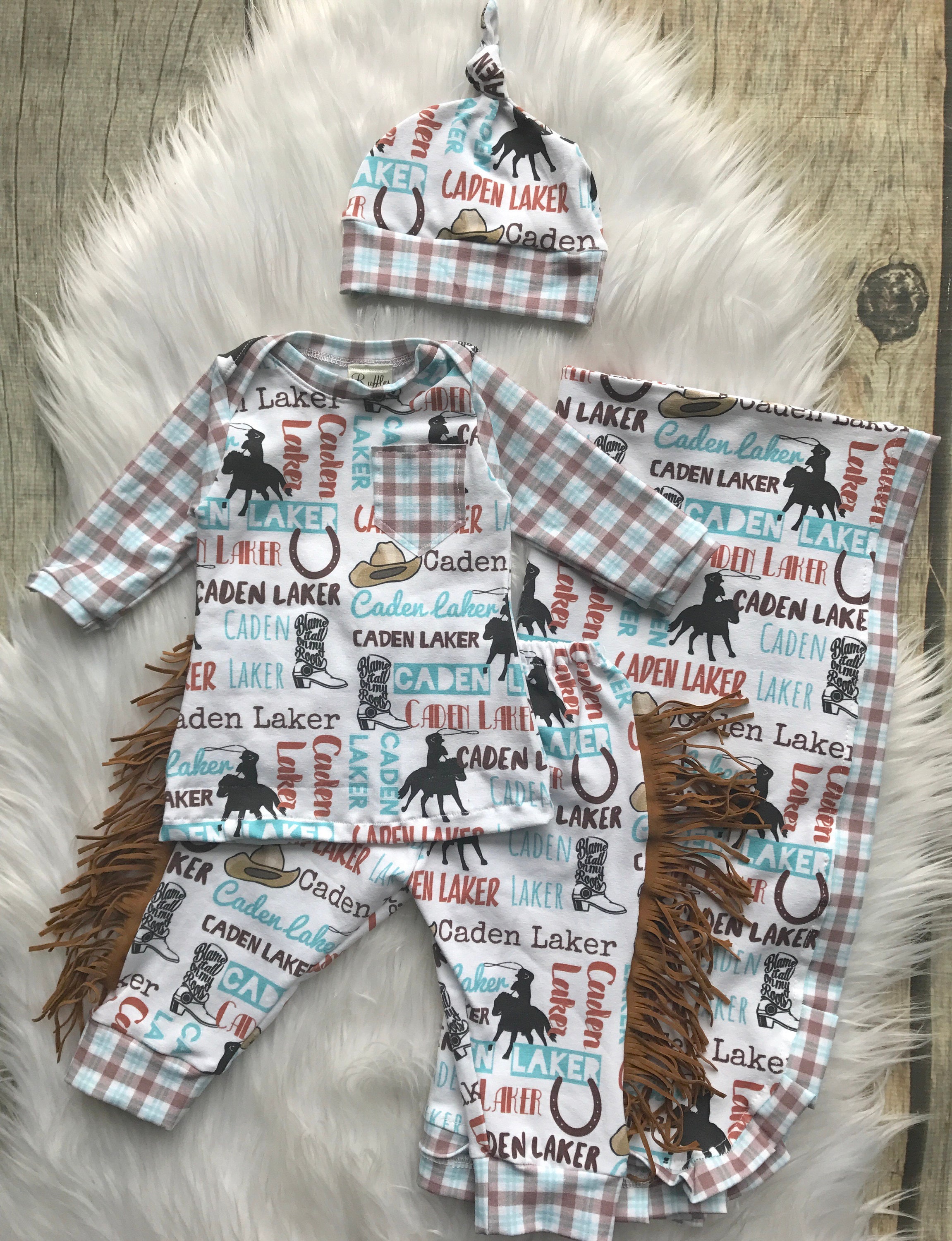 Buy Cowboy Baby Clothes For Boy In Stock