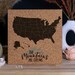 see more listings in the •12x12• SOLID CORK MAPS section