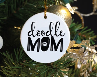 Doodle Mom - Doodle Christmas Ornament