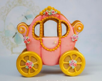 3D Princess Carriage Cookie Cutter Set