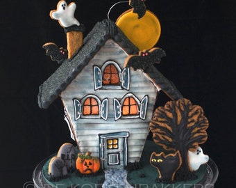 Gingerbread House (Halloween) Cookie Cutter Set