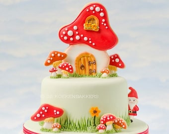 Toadstool House Cookie Cutter