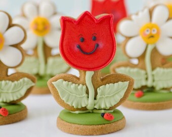 Tulip #1 Cookie Cutter | Fondant Cutter | Clay Cutter