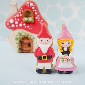 Gnome Couple Cookie Cutter Set