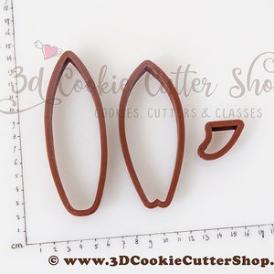 Surf Board Cookie Cutter Set | Clay Cutter | Fondant Cutter