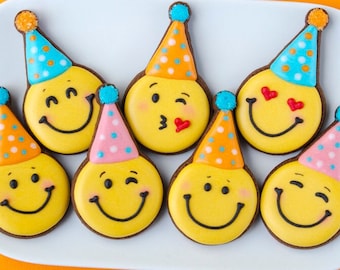 Birthday Smiley Cookie Cutter | Fondant Cutter | Clay Cutter