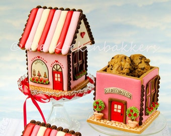 Christmas Gingerbread House Cookie Cutter Set Fondant Cookie - Temu