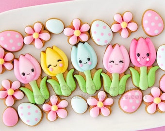 Tulip #2 Cookie Cutter | Fondant - Biscuit - Clay Cutter | Easter Treat | Easter Gift | Spring Flower