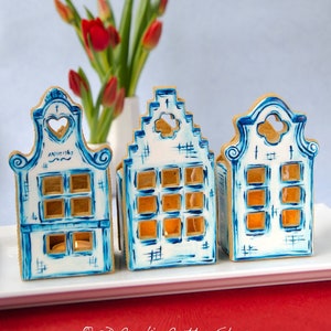 3D Gingerbread Canal House Trio Cookie Cutter Set | Clay Cutters | Fondant Cutters