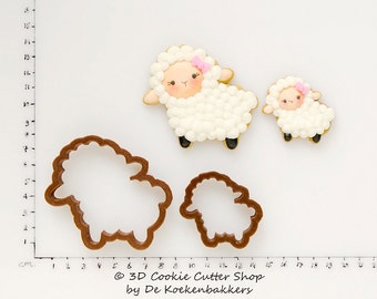 Sheep #1 Cookie Cutter Set