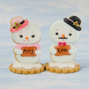 Snowman Cookie Cutter