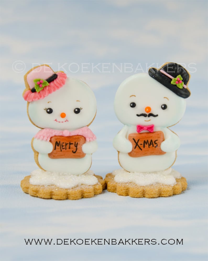 Snowman Cookie Cutter image 1