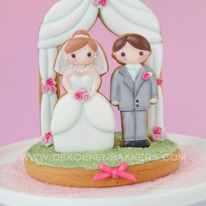 Wedding Couple Cookie Cutter Set