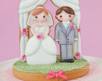 Wedding Couple Cookie Cutter Set