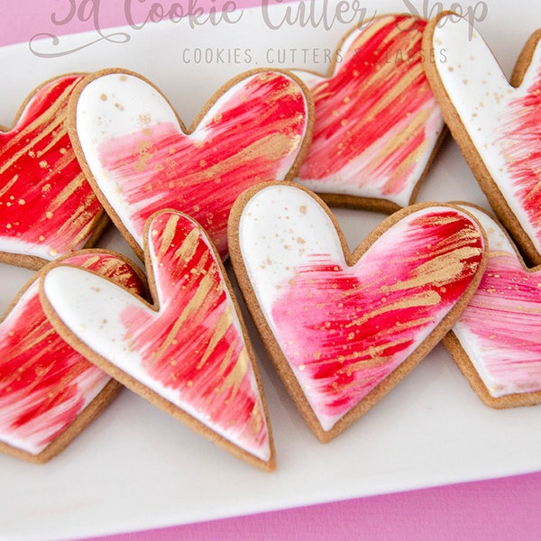 Rustic Hearts Cookie Cutter Set