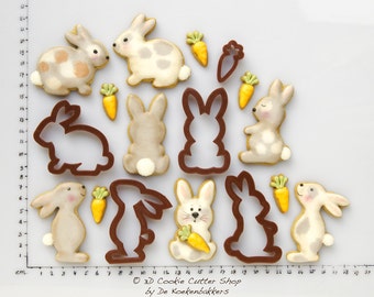 Bunny Mini Cookie Cutter Set