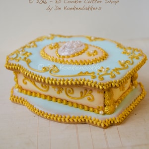 3D Jewelry Box Cookie Cutter Set