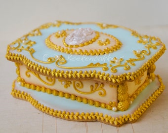 3D Jewelry Box Cookie Cutter Set