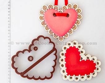 XL Ginerbread Heart Cookie Cutter #3