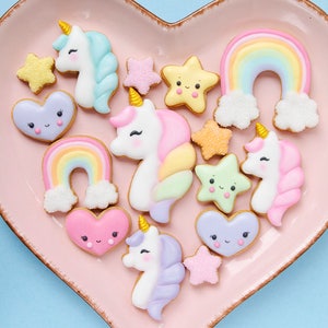 Einhorn-Ausstecher-Set