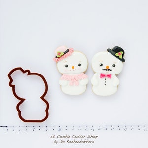 Snowman Cookie Cutter image 2