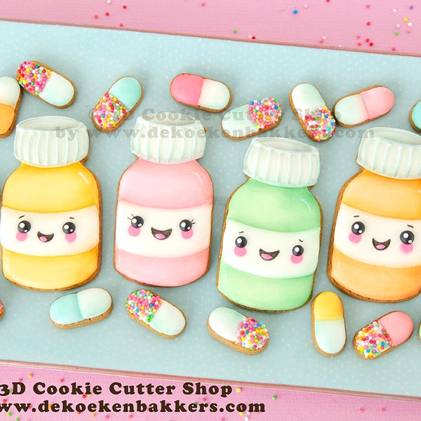 Happy Pills Cookie Cutter Set