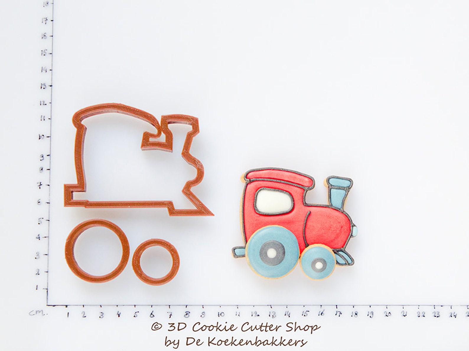 3D Train Cookie Cutter Set Etsy