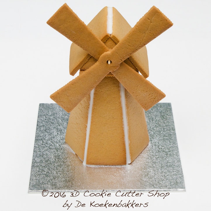 3D Gingerbread Windmill Cookie Cutter Set Etsy UK