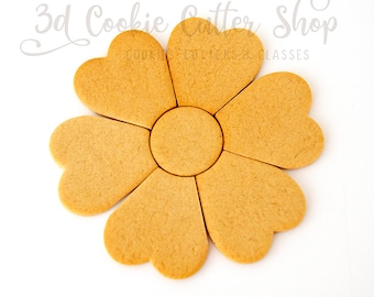 Ensemble de coupe-biscuits puzzle de fleurs | Coupe-plateau à biscuits | Fondant - Argile - Emporte-pièces | Keksausschercher | Importer une pièce