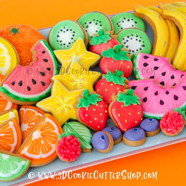 Fruit Salad Mini Cookie Cutter Set