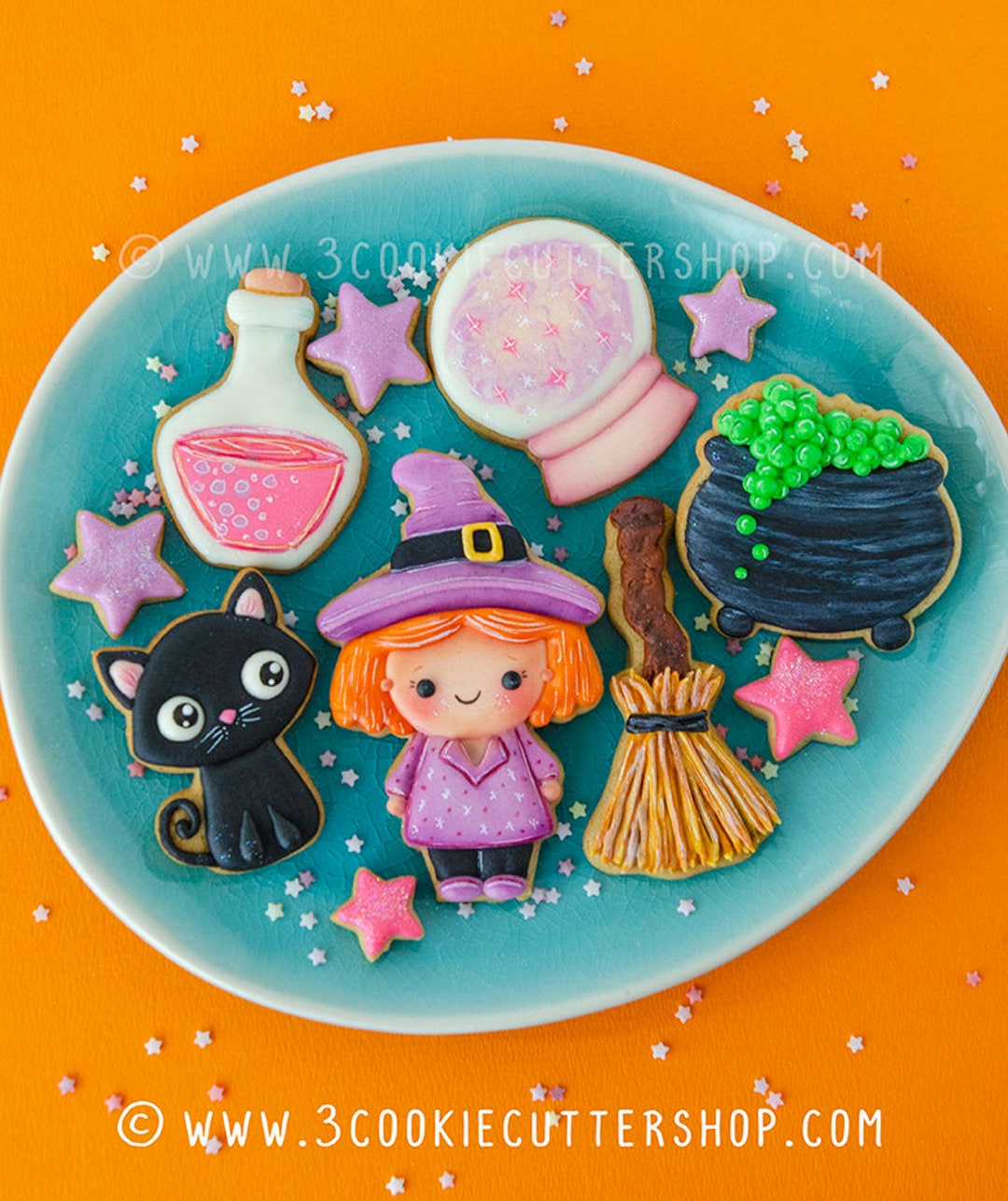Hocus Pocus Mini Cookie Cutter Set Etsy